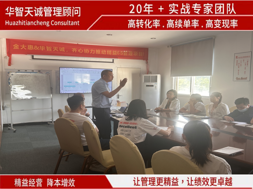 華智天誠助力金大惠公司啟動精益6S管理，開啟高效運營新篇章