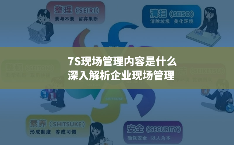 7S管理內容是什么：深入解析企業現場管理之道